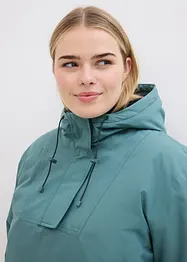 Waterdichte outdoor instap ski-jas met fleece voering, oversized, bonprix
