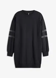 Sweatjurk met mesh, bonprix