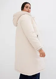 Lange winterjas met teddy, bonprix