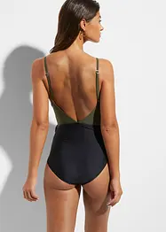 Badpak met cut-out en volants, bonprix