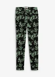 Twill broek met print, bonprix