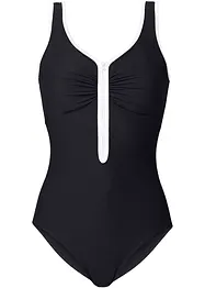 Corrigerend badpak met een ritssluiting, licht corrigerend, bonprix