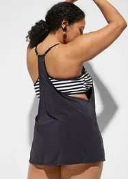 Lange tankini (2-dlg. set) in layerlook, bonprix