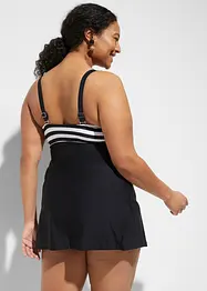 Lange tankini (2-dlg. set) met high waist bikinibroekje, bonprix