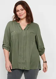 Tuniekblouse van soepele viscose, bonprix