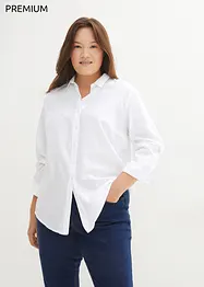Essential overhemdblouse van katoen, bonprix