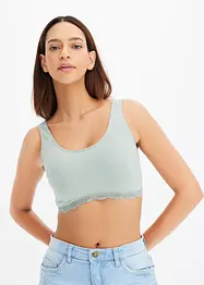 Bustier met biologisch katoen (set van 2), bonprix