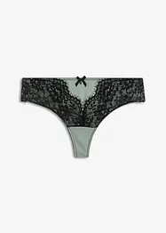 String panty met glanseffect, bonprix