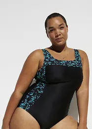 Corrigerend badpak met virekante hals, medium corrigerend, bonprix