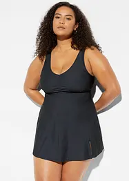 Corrigerende badpakjurk met V-hals, medium corrigerend, bonprix