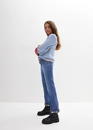 Meisjes thermojeans, bootcut, bonprix