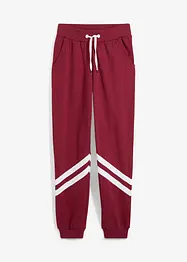 Sweatpants met tapes, bonprix