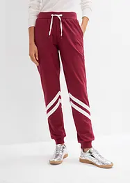 Sweatpants met tapes, bonprix