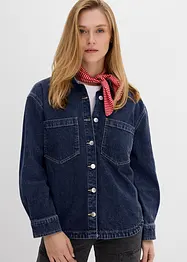 Denim shacket, oversized, bonprix