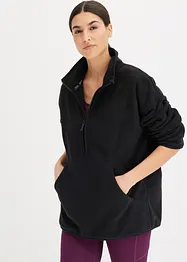 Fleece sportshirt, oversized, bonprix