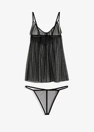 Babydoll en string ouvert (2-dlg. set), VENUS