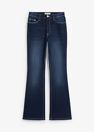 High waist stretch jeans, bootcut, bonprix