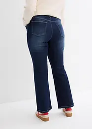 High waist stretch jeans, bootcut, bonprix