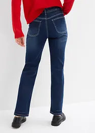 Straight stretch jeans mid waist, bonprix