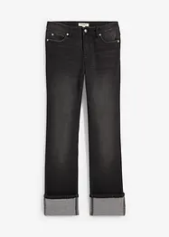 Straight jeans, mid waist, comfortabele band, bonprix