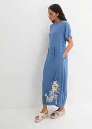 Maxi-jurk van vloeiende viscose met print, bonprix