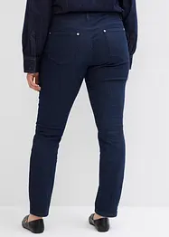 Skinny jeans mid waist, biologisch katoen, bonprix