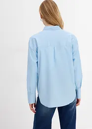 Oversized blouse van biologisch katoen, bonprix