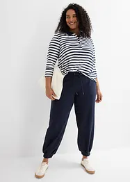 Joggingbroek met elastische tailleband, bonprix