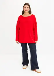 Oversized trui met vleermuismouwen, bonprix