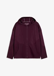 Oversized sportjas met transparant mesh, bonprix