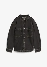 Denim shacket, oversized, bonprix