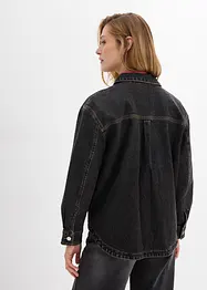 Denim shacket, oversized, bonprix