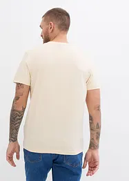 Henley shirt van biologisch katoen (set van 3), bonprix