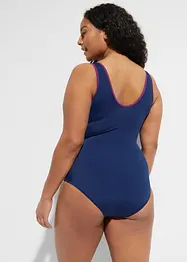 Sportbadpak met inzetstukken in contrastkleur, bonprix