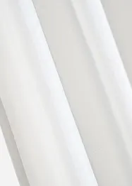 Semi transparant gordijn van duurzaam materiaal (2 stuks), bonprix