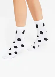 Korte tennissokken met biologisch katoen (5 paar), bonprix