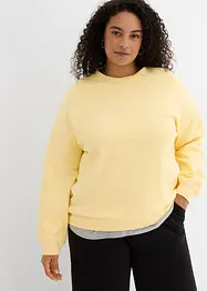 Oversized sweater van katoen, bonprix