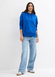 Hoodie met zijsplitten, bonprix