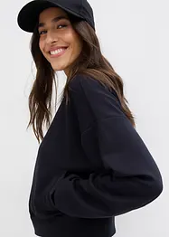 Oversized bomber met viscose, bonprix