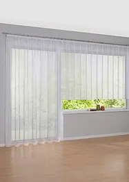 Transparant gordijn, effen, bonprix