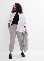 Chino van viscosemix met een comfortabele tailleband, bonprix
