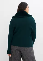 Vest met imitatiebont, bonprix