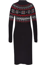 Gebreide jurk met Noors patroon, bonprix