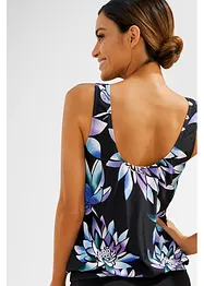 Oversized tankinitop met boordjes, bonprix