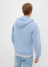 Sweater met capuchon en ritssluiting, bonprix