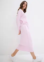 Midi jurk van comfortabel Punto di Roma, bonprix
