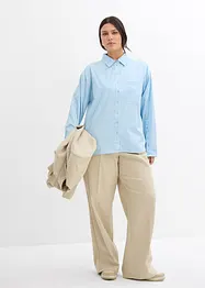 Bandplooibroek met hoge taille, bonprix