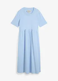 Wijd uitlopende jersey jurk, bonprix