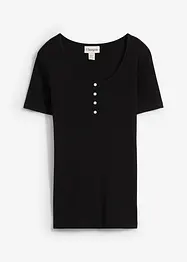 Geribd Henley shirt, bonprix