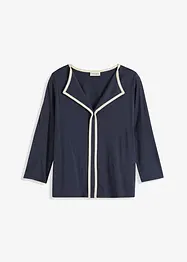 Shirt met contrasterende boorden, bonprix